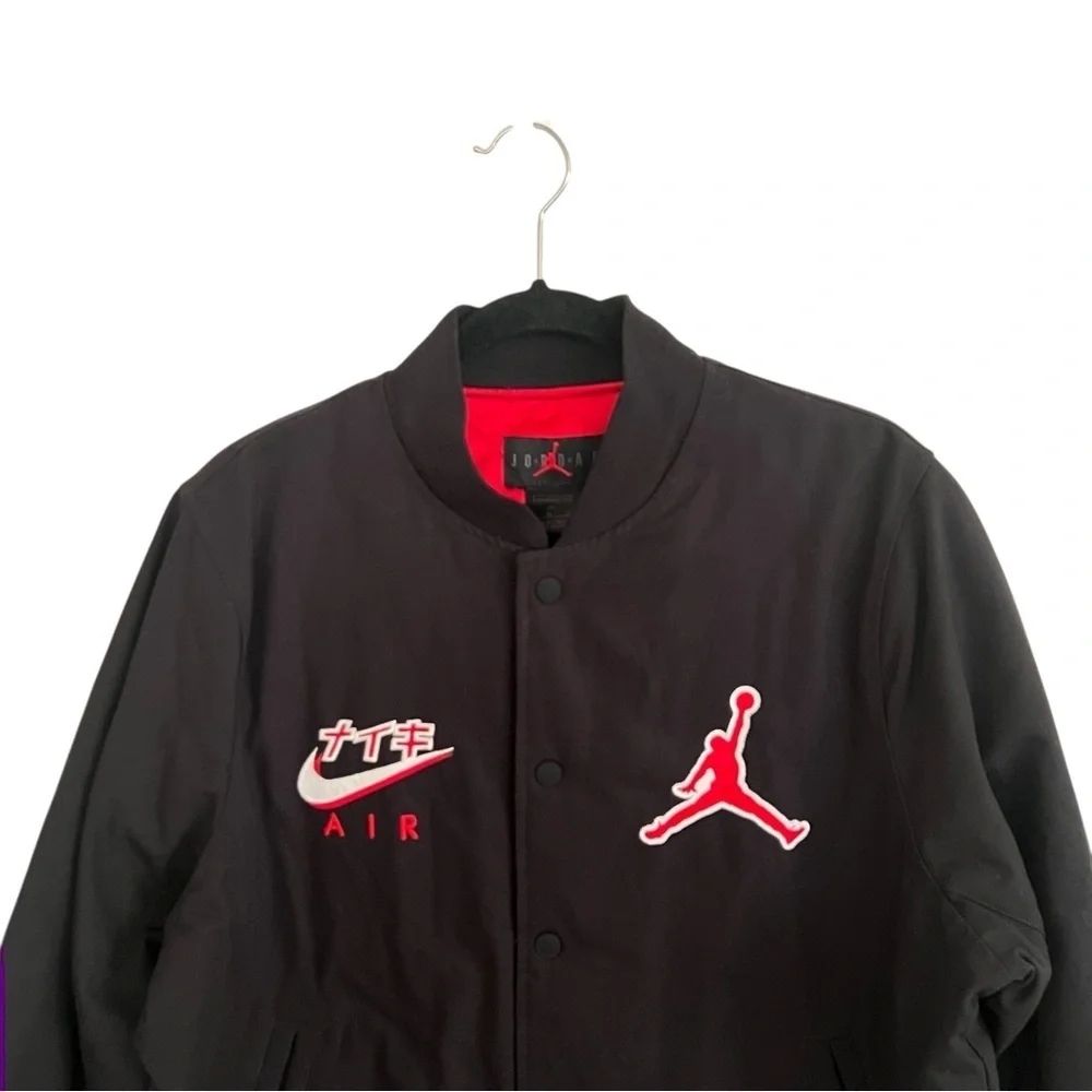 Air Jordan Black Red Legacy Japan Bomber Jacket NWT Medium